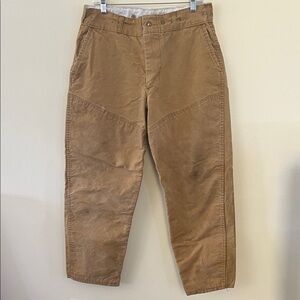 Men's Vintage Workwear Canvas Cotton Trousers